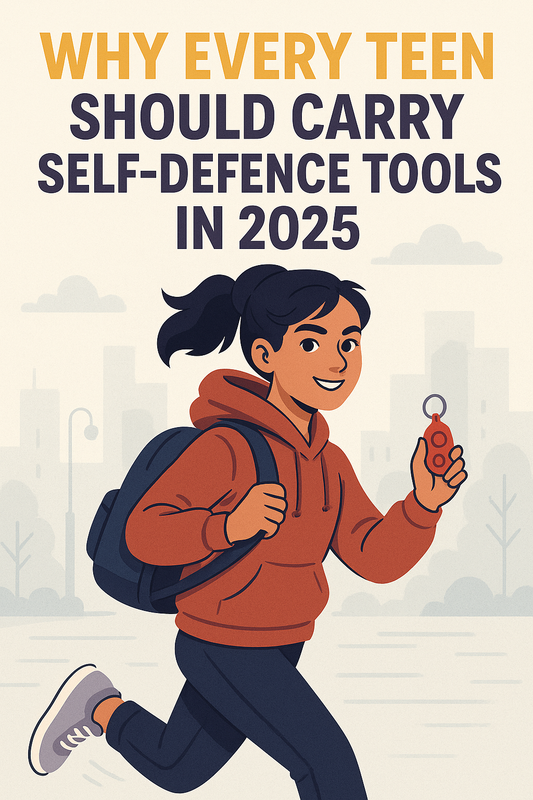 Stay Ready, Stay Safe: Why Every Teen Should Carry Self-Defence Tools in 2025