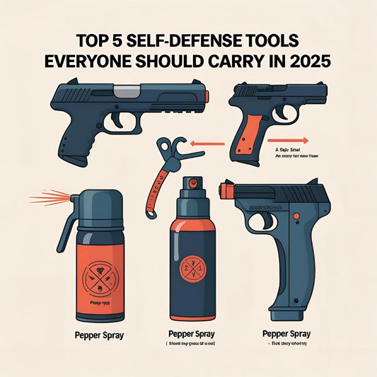 Top 5 Self-Defense Tools Everyone Should Carry in 2025