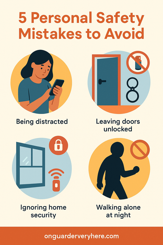 Top 5 Mistakes People Make When It Comes to Personal Safety
