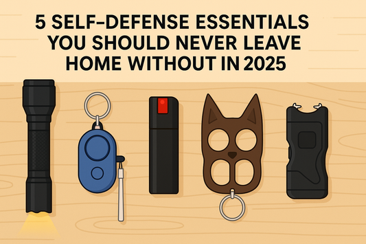 5 Self-Defense Essentials You Should Never Leave Home Without in 2025