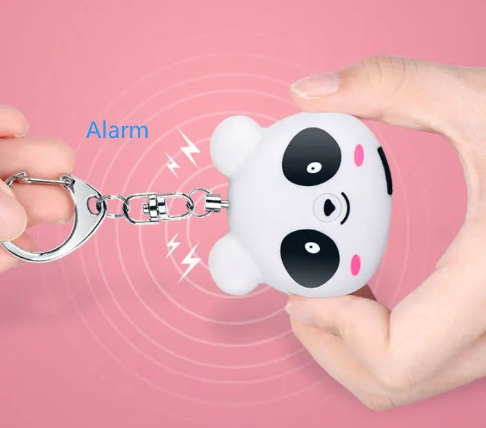 Women's Self-defense Alarm Keychain On Guard Everywhere