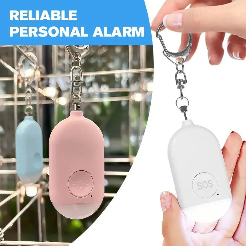 Kids Elderly Women Emergency SOS Personal Alarm Self Defense Keychain- Panic Button Or Pull Pin Alert Device 130 DB Loud Safety On Guard Everywhere