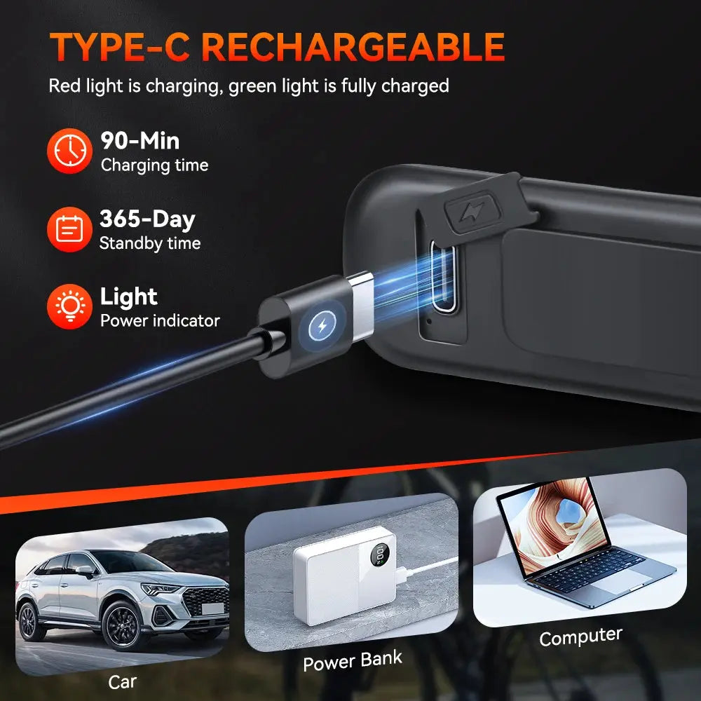 Wsdcam Rechargeable Keychain Alarm for Women Self Defense Alarm with LED Light 130 dB Loud SOS Emergency Safety Alert Device On Guard Everywhere