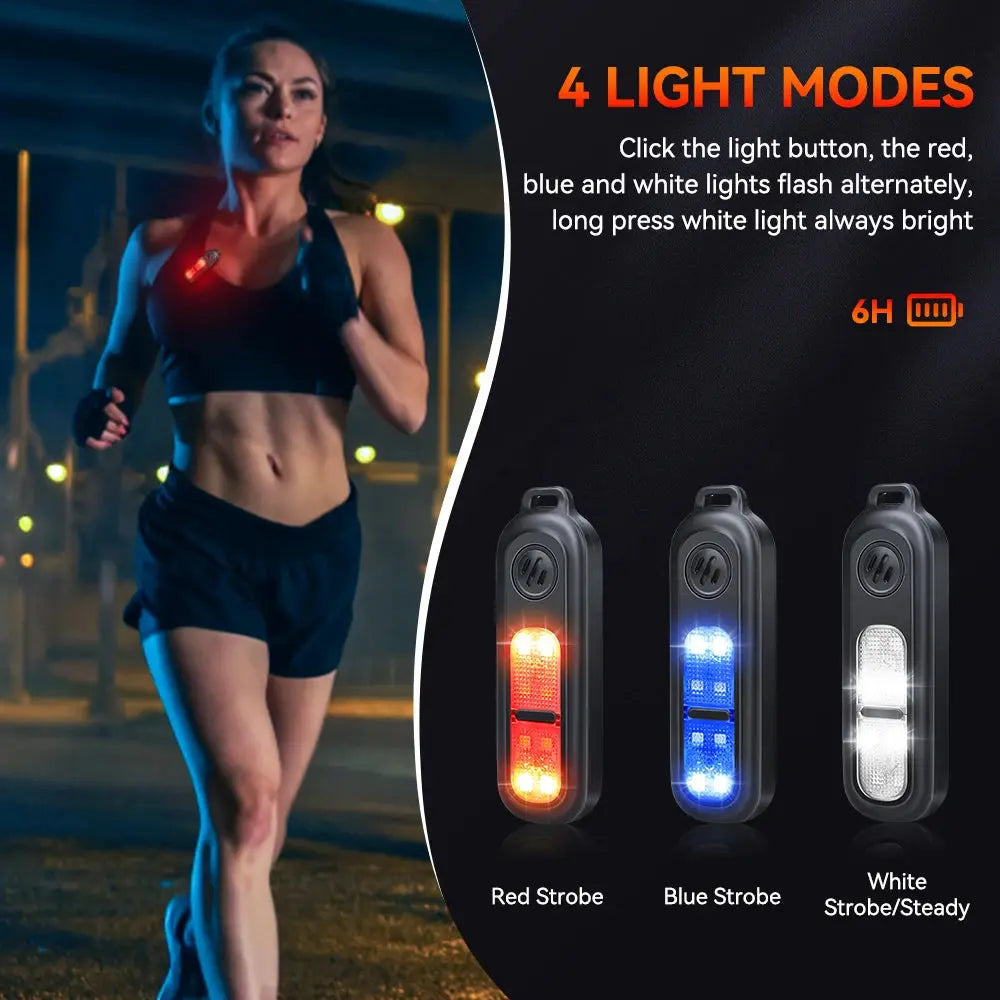 Wsdcam Rechargeable Keychain Alarm for Women Self Defense Alarm with LED Light 130 dB Loud SOS Emergency Safety Alert Device On Guard Everywhere