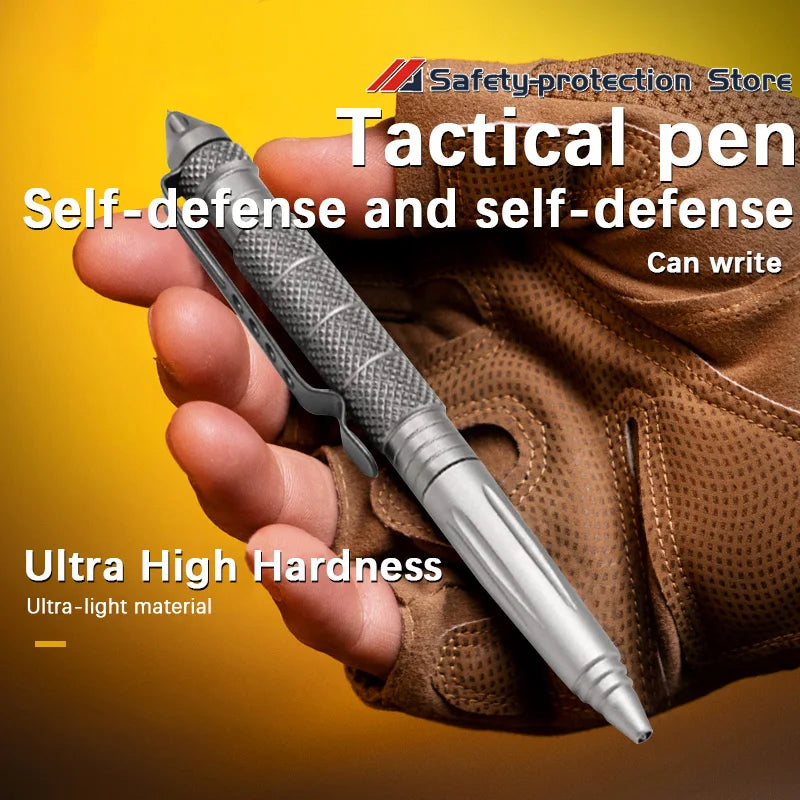Multi-Function Tactical Pen Quality Steel Non-Slip Portable Self-Defense Aluminum Glass Breaker Survival Tool Writable On Guard Everywhere