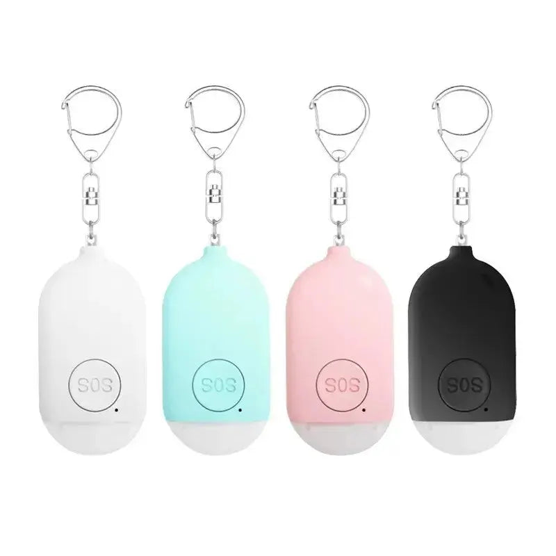 Kids Elderly Women Emergency SOS Personal Alarm Self Defense Keychain- Panic Button Or Pull Pin Alert Device 130 DB Loud Safety On Guard Everywhere