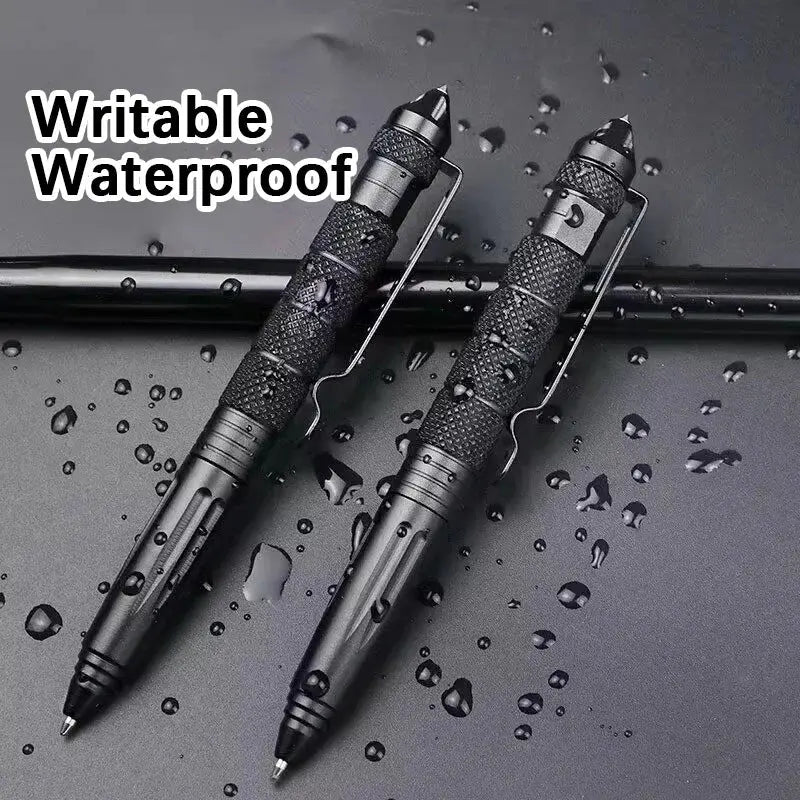 Multi-Function Tactical Pen Quality Steel Non-Slip Portable Self-Defense Aluminum Glass Breaker Survival Tool Writable On Guard Everywhere