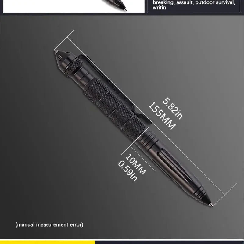 Multi-Function Tactical Pen Quality Steel Non-Slip Portable Self-Defense Aluminum Glass Breaker Survival Tool Writable On Guard Everywhere