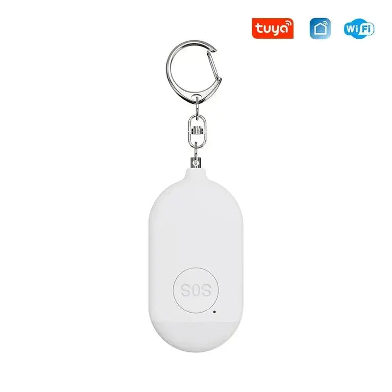 Kids Elderly Women Emergency SOS Personal Alarm Self Defense Keychain- Panic Button Or Pull Pin Alert Device 130 DB Loud Safety On Guard Everywhere