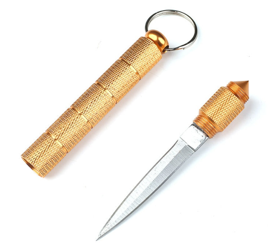 Outdoor Men And Women's Legal Self-defence Concealed Weapons Wolf Proof Window Breaking Field Survival Multi-functional Knife On Guard Everywhere