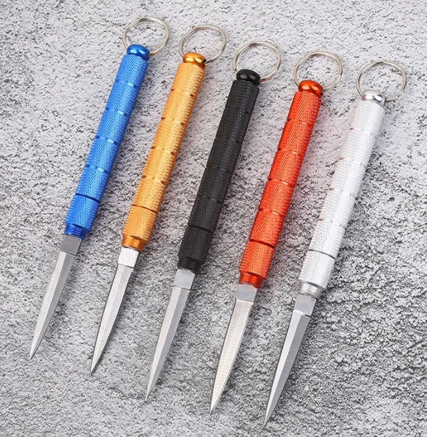 Outdoor Men And Women's Legal Self-defence Concealed Weapons Wolf Proof Window Breaking Field Survival Multi-functional Knife On Guard Everywhere