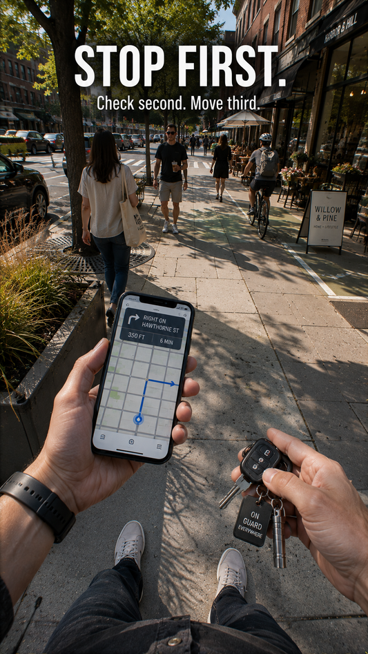 The “Destination Lock” Effect: Why Knowing Exactly Where You’re Going Can Make You Notice Less