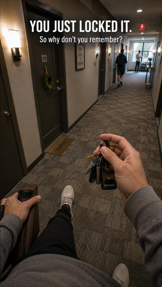 Why You Check the Door Handle Twice — The “Did I Lock It?” Attention Loop
