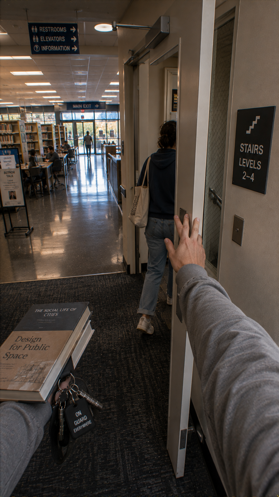 Why You Follow the Person Ahead Through the Wrong Door — The Human GPS Effect