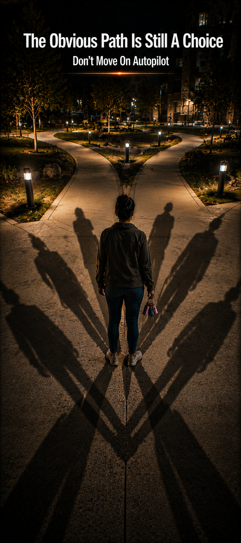 The “Default Path” Mistake: Why People Stop Choosing Their Route