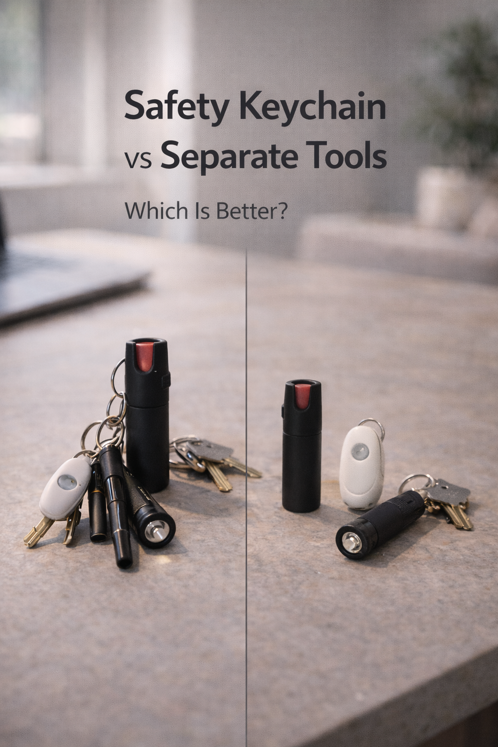 Personal Safety Keychain vs Carrying Tools Separately: Which Is Better?