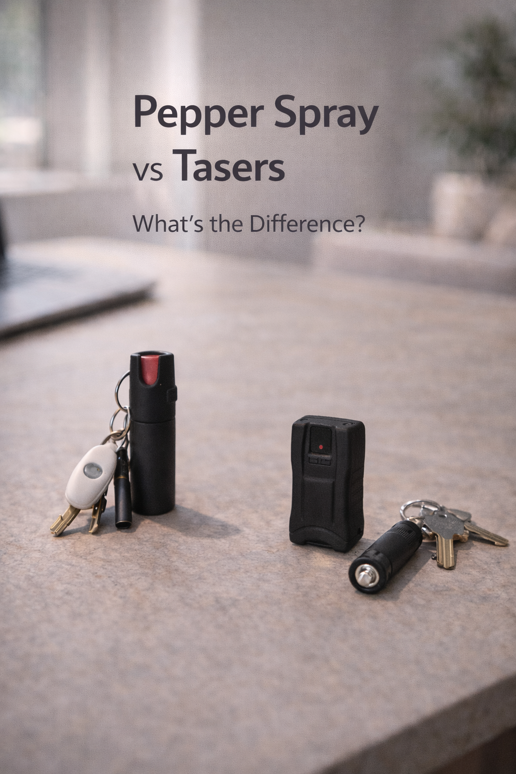 Pepper Spray vs Tasers: What’s the Difference for Personal Safety?
