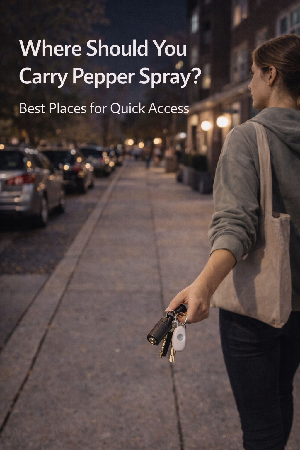 Where Should You Carry Pepper Spray for Quick Access?
