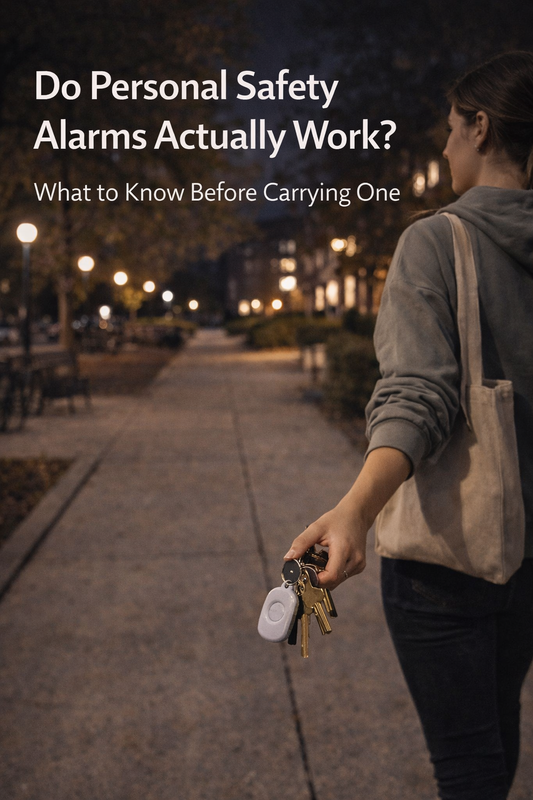 Do Personal Safety Alarms Actually Work? What to Know Before Carrying One