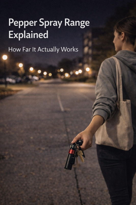 Pepper Spray Range Explained: How Far It Actually Works