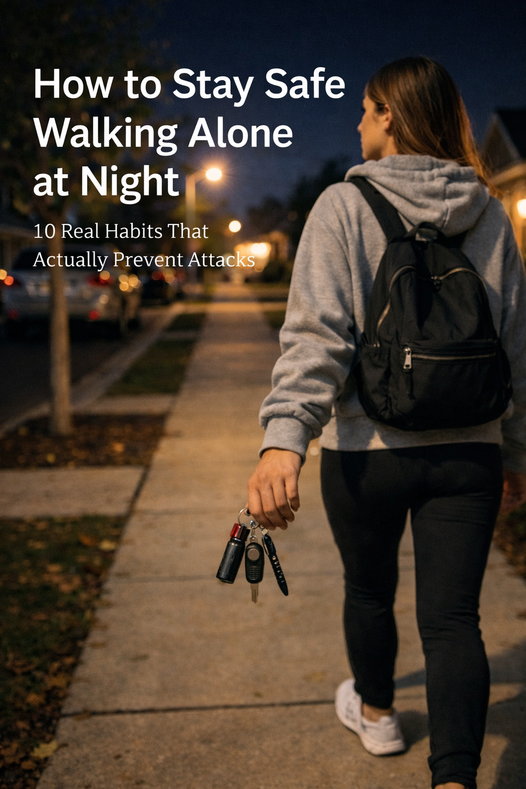 How to Stay Safe Walking Alone at Night: 10 Real Habits That Actually Prevent Attacks