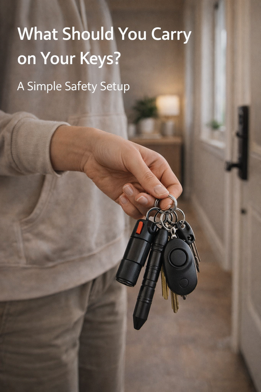 What Should You Carry on Your Keys for Safety? A Simple Everyday Setup