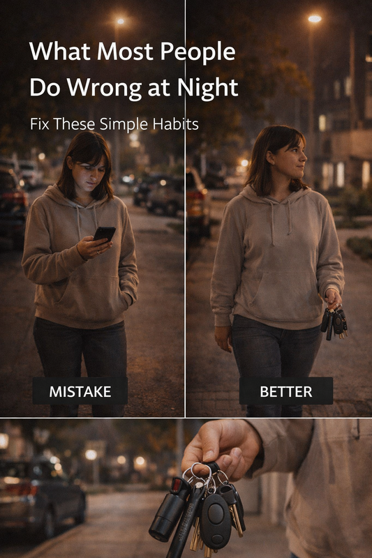 What Most People Do Wrong When Walking Alone at Night