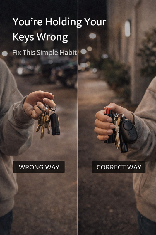 How to Hold Your Keys for Safety (Most People Do This Wrong)