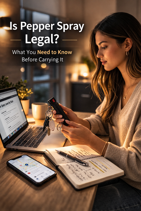 Is Pepper Spray Legal? What Every Woman Should Know Before Carrying It