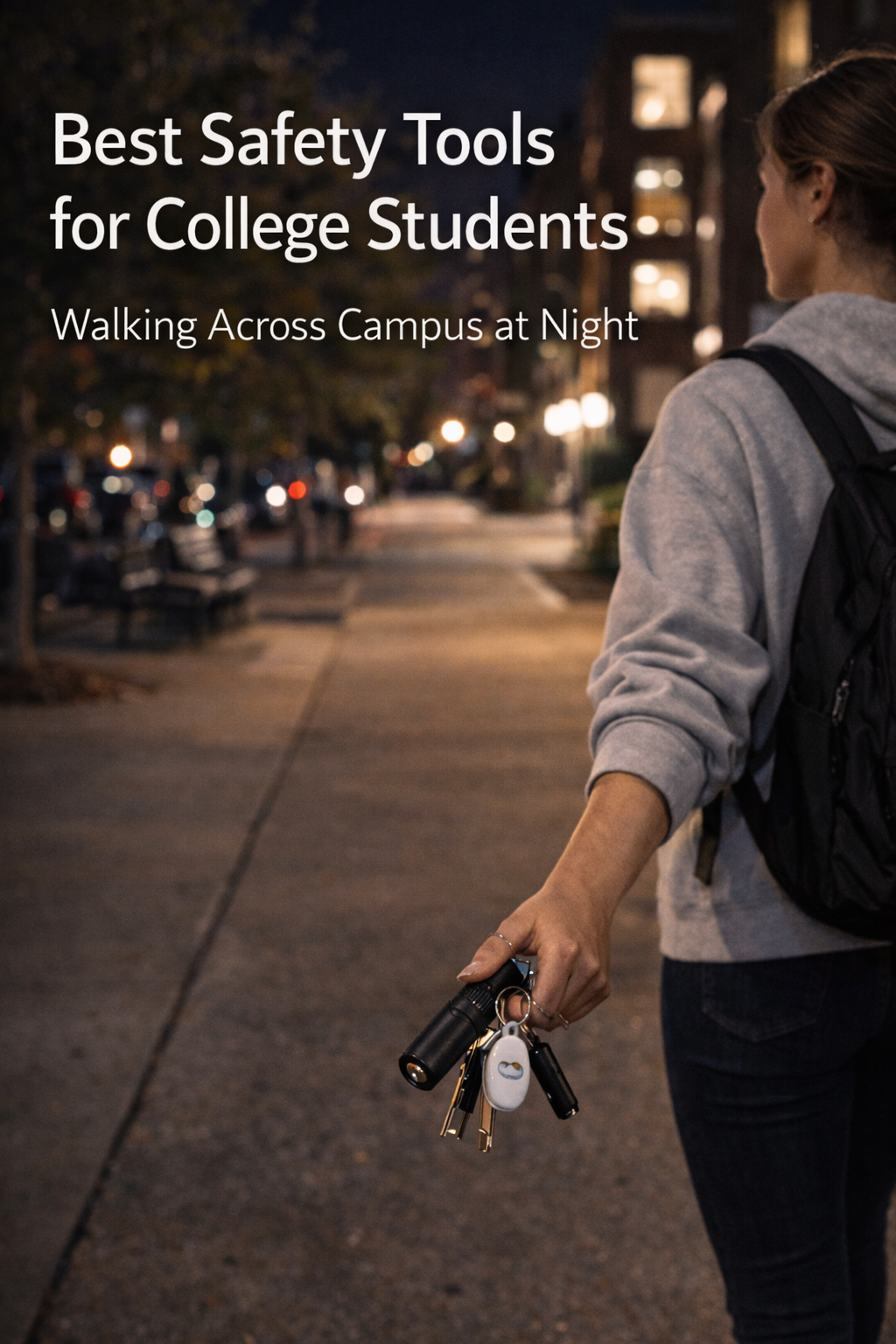 Best Safety Tools for College Students Walking Across Campus at Night