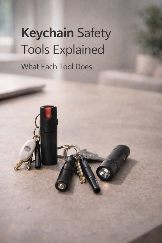 Keychain Safety Tools: What Each Tool Does and Why People Carry Them