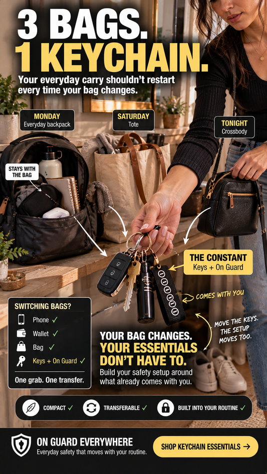 The Bag Switch Problem: The Easiest Way to Leave Your Safety Essentials Behind