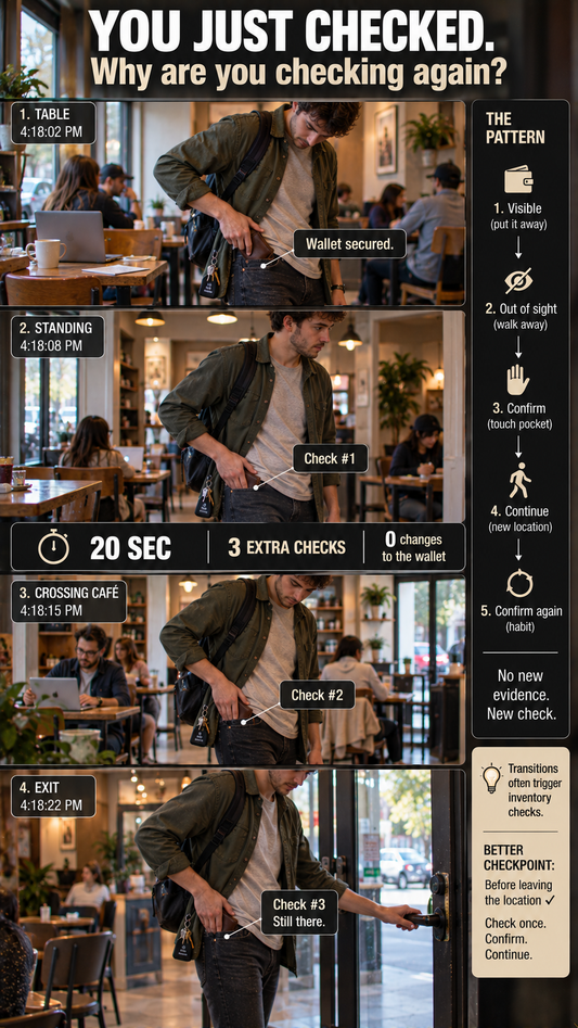 Why You Check Your Pocket for Something You Just Put There — The Possession Check