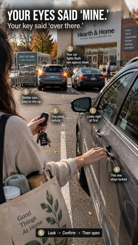 Why You Walk Toward the Wrong Car in a Parking Lot — The Familiar-Car Autopilot Effect