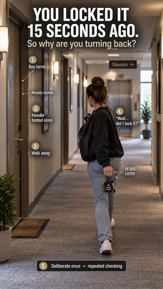 Why You Check the Locked Door Again Even Though You Just Locked It — The Action-Memory Gap
