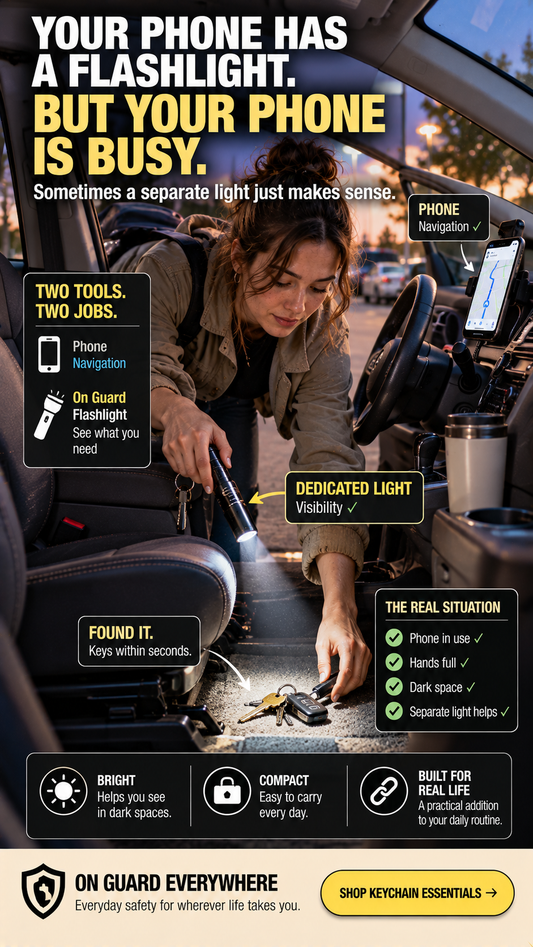 Your Phone Has a Flashlight. So Why Would You Carry a Separate One?