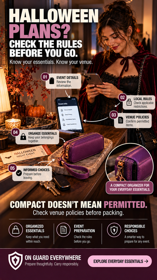 Halloween Events and Personal Safety Accessories: What to Know Before You Go