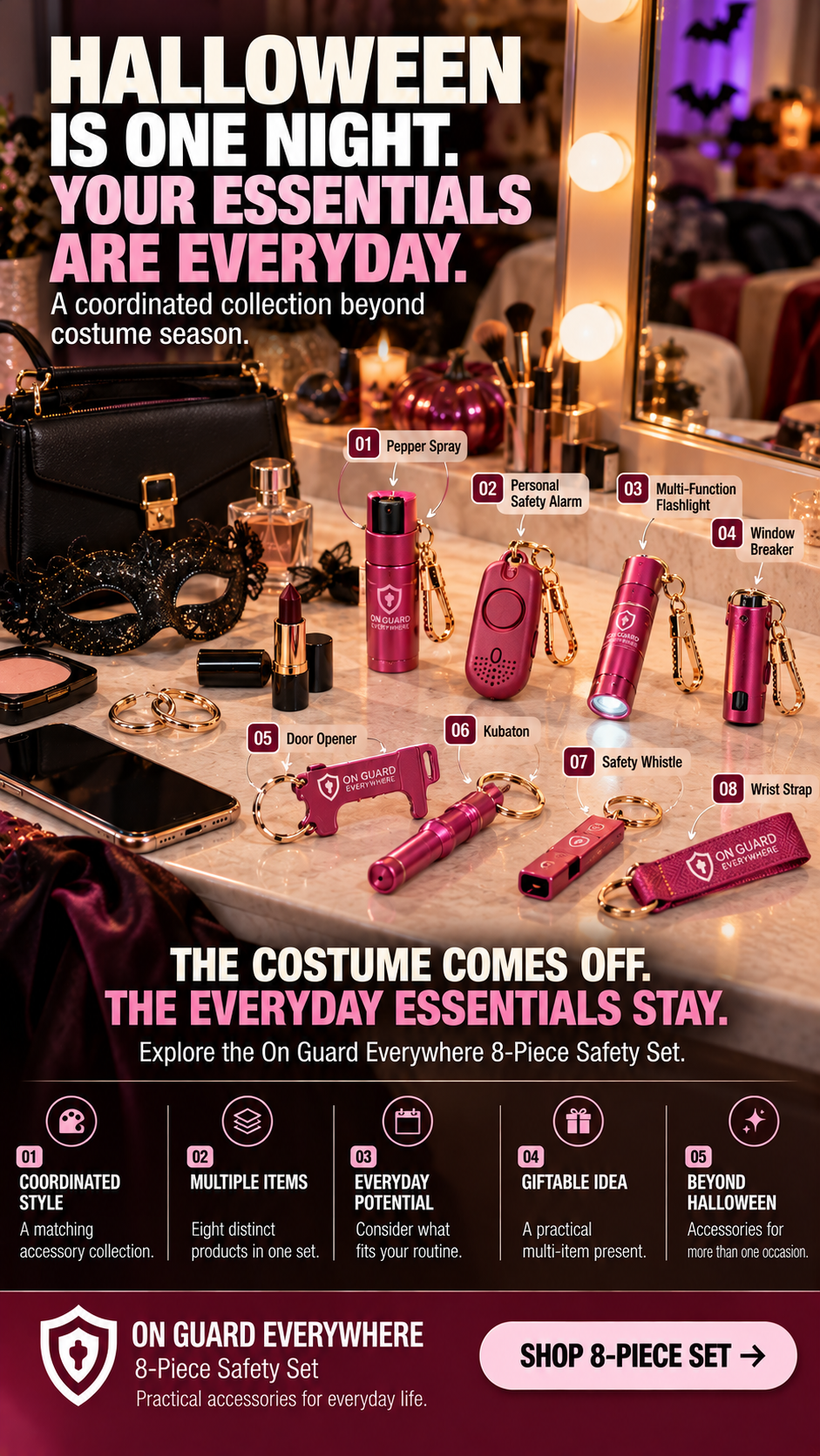 Halloween Is One Night. Your Everyday Essentials Aren't.