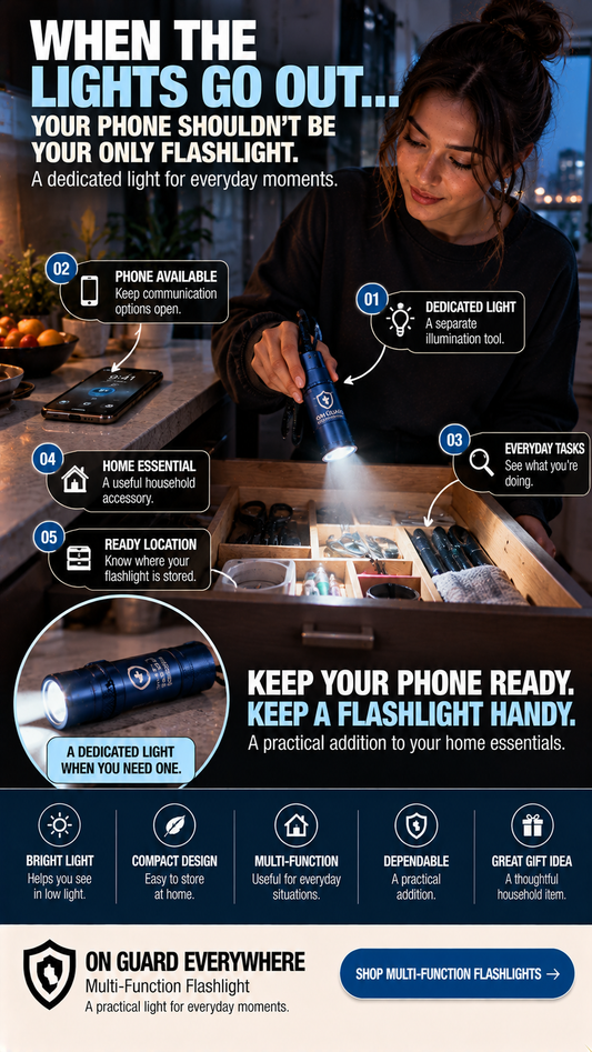 When the Power Goes Out, Your Phone Shouldn't Be Your Only Flashlight