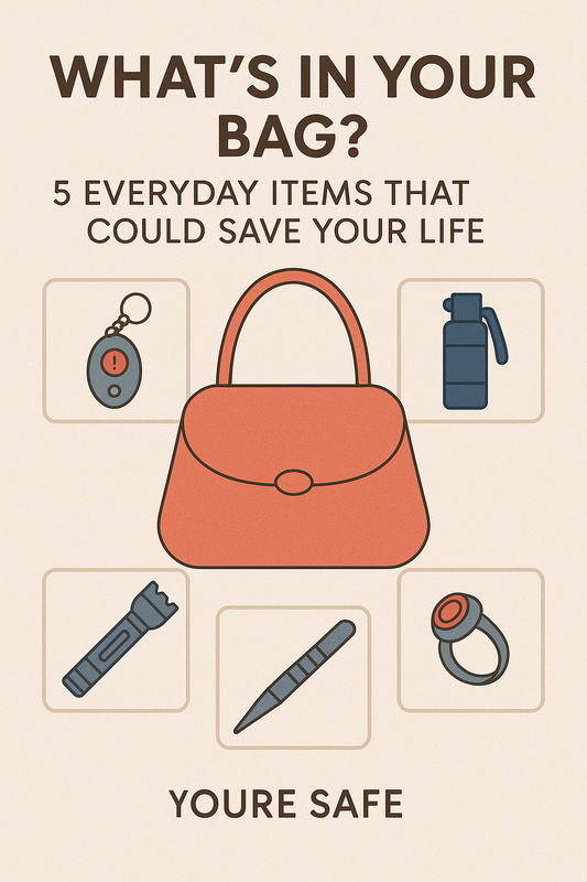 What’s In Your Bag? 5 Everyday Items That Could Save Your Life