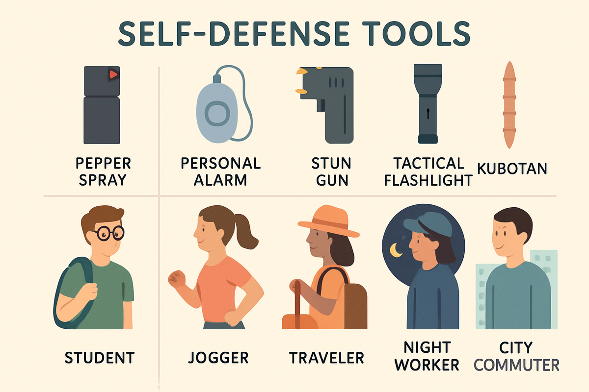 How to Choose the Perfect Self-Defense Tool for Your Lifestyle in 2025 ...