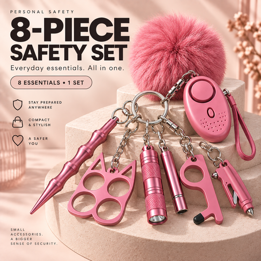 8-Piece Personal Safety Set | Everyday Protection Essentials