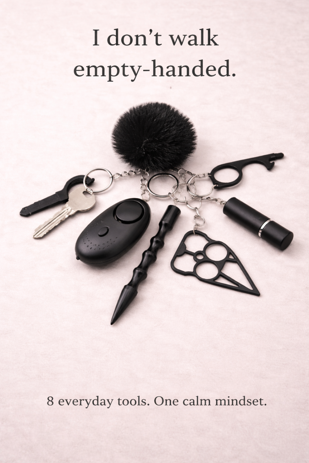 Self-Defense 8-Piece Set | Complete Personal Safety Kit for Protection On Guard Everywhere
